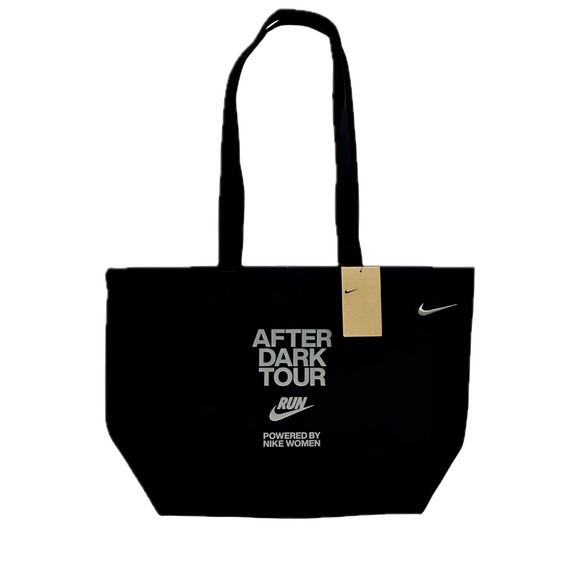 Nike Heritage 2.0 Tote Bag Travel School Shopping Black White IF8252 010 NWT - Picture 1 of 13